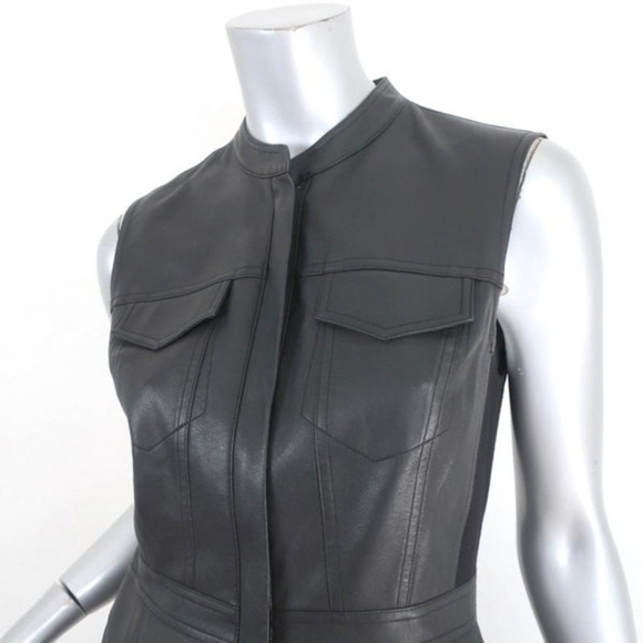 BCBGMaxAzria Black Midi Dress - Picture 2 of 11